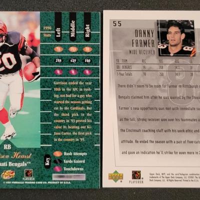 Sale Photo Thumbnail #1162: 1995/1996 Topps Truitt, Copeland, Wilkinson 1995/1997 Pinnacle Hearst, Anderson, Edison 2001 Upper Deck Farmer