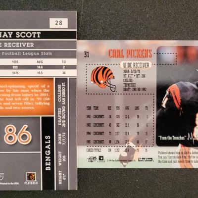 Sale Photo Thumbnail #1170: 1995-1996 Fleer/ Score, 1999 Topps, 2002 Donruss/ Score Bengals Various Players