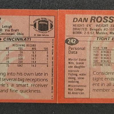 Sale Photo Thumbnail #1186: 1981/1983/1986 Topps Wright, Curtis, Kreider, Ross