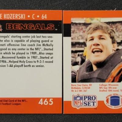 Sale Photo Thumbnail #1194: 1990 Pro Set Bengals Various Players