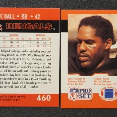 Sale Photo Thumbnail #1192: 1990 Pro Set Bengals Various Players