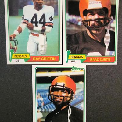Sale Photo Thumbnail #1203: 1981 Topps Chewing Gum Inc. Bengals Various Players