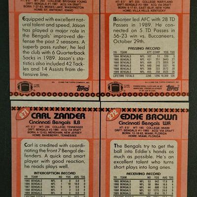 Sale Photo Thumbnail #1212: 1990 Topps Bengals Various Players