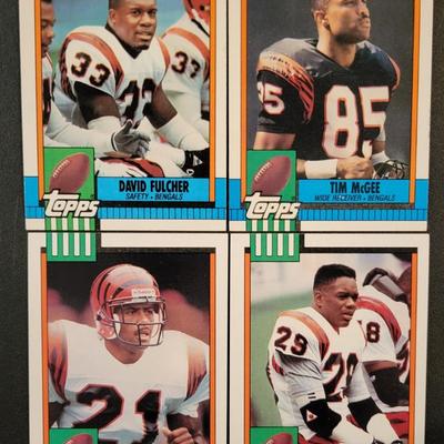 Sale Photo Thumbnail #1213: 1990 Topps Bengals Various Players