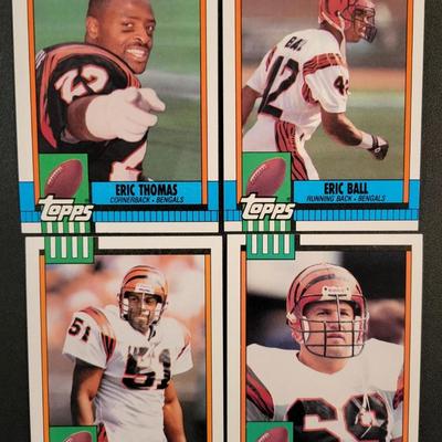 Sale Photo Thumbnail #1209: 1990 Topps Bengals Various Players