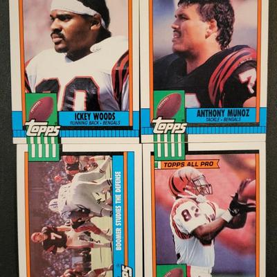 Sale Photo Thumbnail #1215: 1990 Topps Bengals Various Players