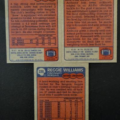 Sale Photo Thumbnail #1226: 1985 Topps Cheating Gum Inc. Bengals Various Players