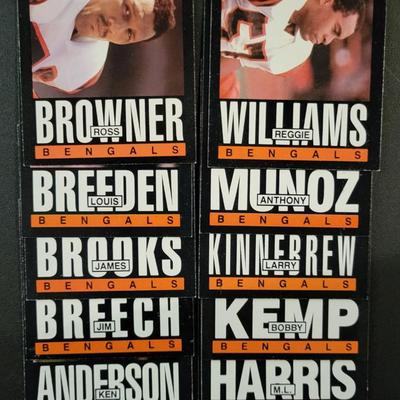 Sale Photo Thumbnail #1227: 1985 Topps Cheating Gum Inc. Bengals Various Players
