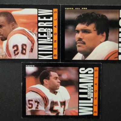 Sale Photo Thumbnail #1225: 1985 Topps Cheating Gum Inc. Bengals Various Players