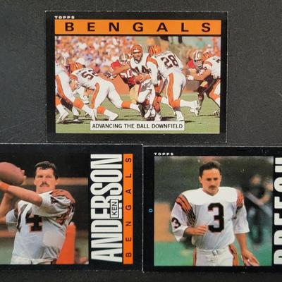 Sale Photo Thumbnail #1219: 1985 Topps Cheating Gum Inc. Bengals Various Players