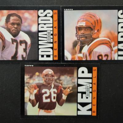 Sale Photo Thumbnail #1223: 1985 Topps Cheating Gum Inc. Bengals Various Players