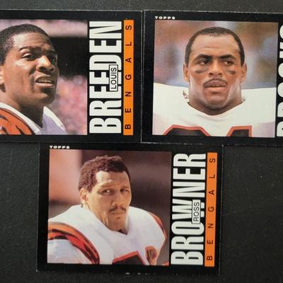Sale Photo Thumbnail #1221: 1985 Topps Cheating Gum Inc. Bengals Various Players