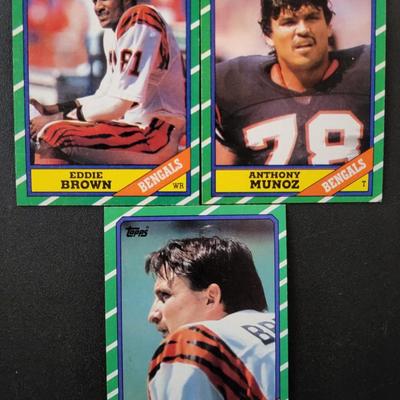Sale Photo Thumbnail #1229: 1986 Topps Chewing Gum Inc. Bengals Various Players