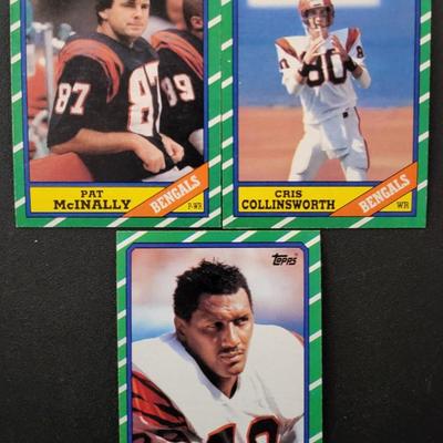 Sale Photo Thumbnail #1233: 1986 Topps Chewing Gum Inc. Bengals Various Players