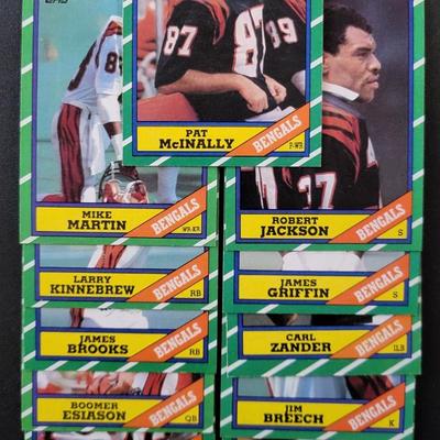 Sale Photo Thumbnail #1237: 1986 Topps Chewing Gum Inc. Bengals Various Players