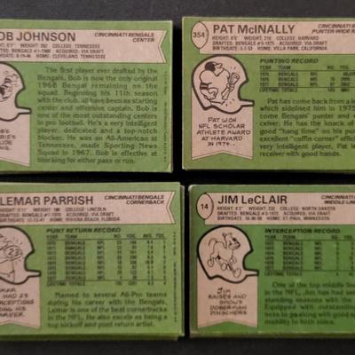 Sale Photo Thumbnail #1254: 1978 Topps Bengals Various Players. Lots of Duplicates of individual players (180 cards in total)