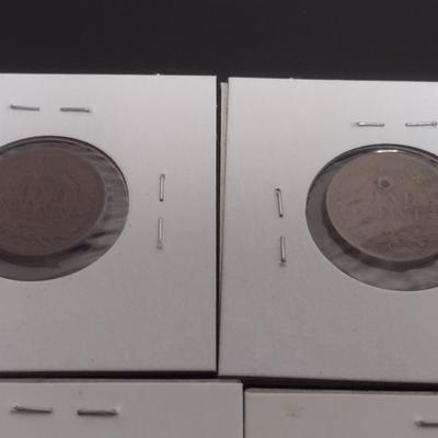 Set of Eight Indian Head Pennies Various Dates Circulated Condition (25)