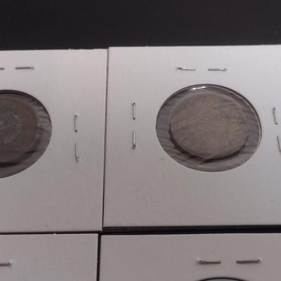 Set of Eight Indian Head Pennies Various Dates Circulated Condition (25)