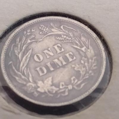 1898 U.S. Barber Dime Circulated Condition (26)