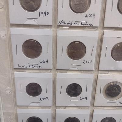 Collection of U.S. Dimes, Quarters, and Nickels with Reverse Statehood and Other Circulated Condition (28)