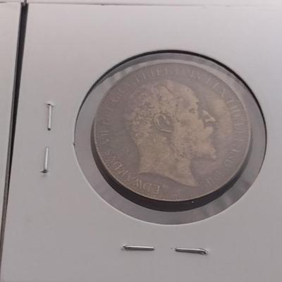 Set of Six Early Date British Half Pennies Circulated Condition (34)