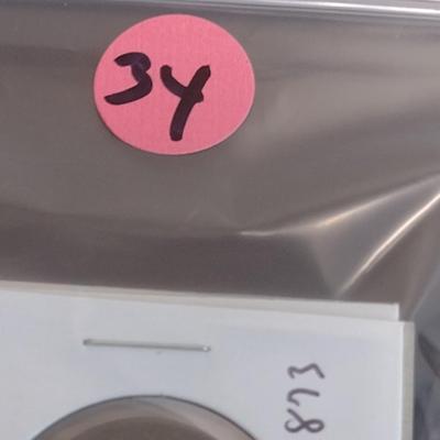 Set of Six Early Date British Half Pennies Circulated Condition (34)