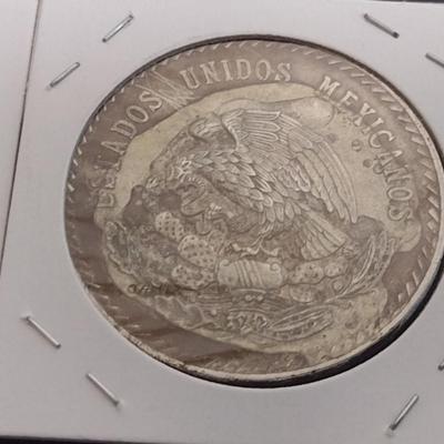 1878 and 1948 Mexican Centavos and 5 Pesos Silver Coins Circulated Condition (36)