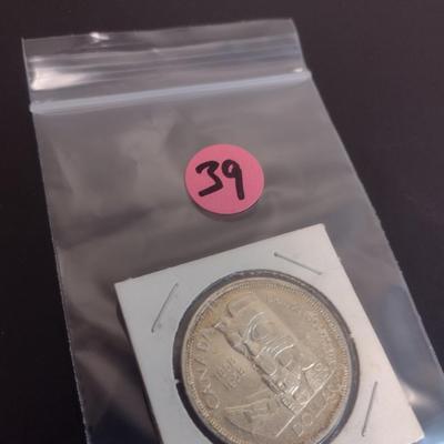 1858-1958 Queen Elizabeth II British Columbia Dollar Circulated Condition (39)