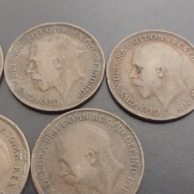 Early Date British One Pennies Circulated Condition (41)