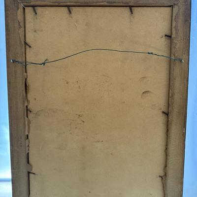 Sale Photo Thumbnail #40: vintage wooden framed print of Sarah Goodin Barrett Moulton or “Pinkie” by Sir Thomas Lawrence. 23x17