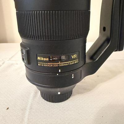 Nikon AF-S Nikkor 200-500 F/5.6E ED VR Lens (O-MG)