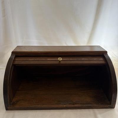 Sale Photo Thumbnail #66: Vintage Handmade Bread Box