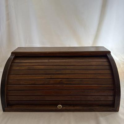 Sale Photo Thumbnail #65: Vintage Handmade Bread Box