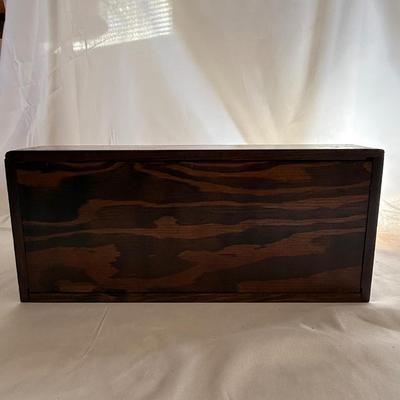 Sale Photo Thumbnail #67: Vintage Handmade Bread Box