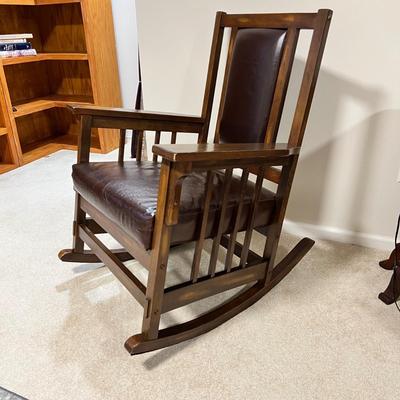 Stickley Style Mission Rocker Chair (BGB-RG)