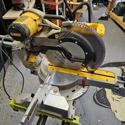 DeWalt 12" Double Bevel Sliding Compound Miter Saw & More (DG-JS)