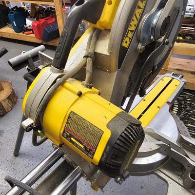 DeWalt 12" Double Bevel Sliding Compound Miter Saw & More (DG-JS)