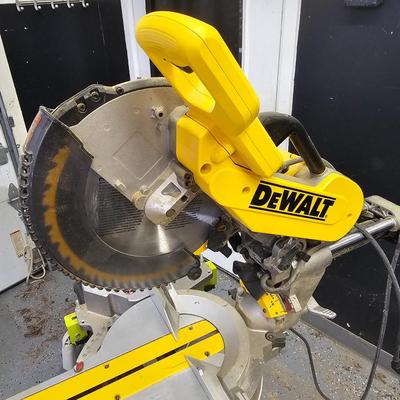 DeWalt 12" Double Bevel Sliding Compound Miter Saw & More (DG-JS)