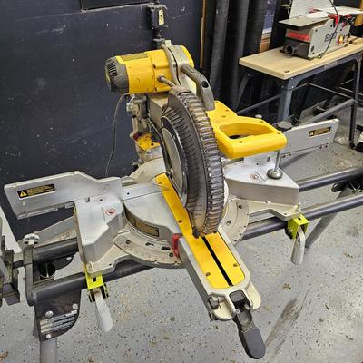 DeWalt 12" Double Bevel Sliding Compound Miter Saw & More (DG-JS)