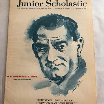 Sale Photo Thumbnail #74: Vintage Junior Scholastic Magazines
