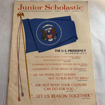 Sale Photo Thumbnail #72: Vintage Junior Scholastic Magazines
