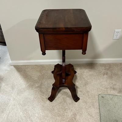 Solid Cherry Wood Davis Co. Nightstand Table (BGB-RG)