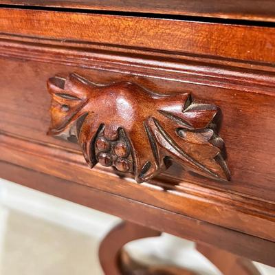 Solid Cherry Wood Davis Co. Nightstand Table (BGB-RG)