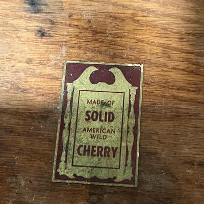 Solid Cherry Wood Davis Co. Nightstand Table (BGB-RG)