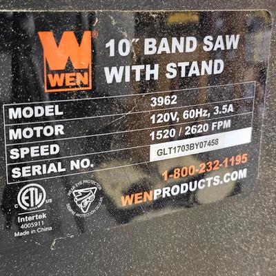 Wen 10" Band Saw & Accessories (DG-JS)