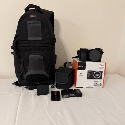 Sony A6000 Camera Body & More (O-MG)