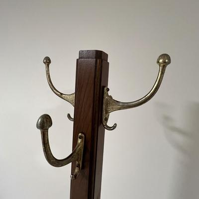 Arts & Crafts Style Wooden Coat Rack (BGB-RG)