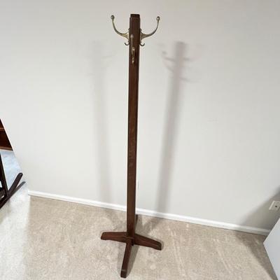 Arts & Crafts Style Wooden Coat Rack (BGB-RG)
