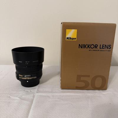 Nikon AF-S Nikkor 50MM F/1.8G Lens (O-MG)