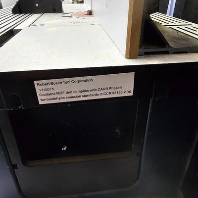 Bosch Router & Router Table (DG-JS)